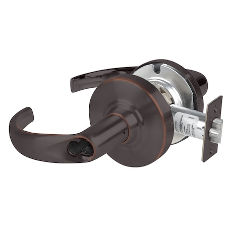 Schlage Grade 1 Entrance Lock, Sparta Lever, Schlage FSIC Prep Less Core, Aged Bronze Finish, Non-Handed ND53JD SPA 643E